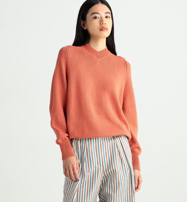 BACCA「カラーコットン サマーニットプルオーバー」|ニット・セーター|