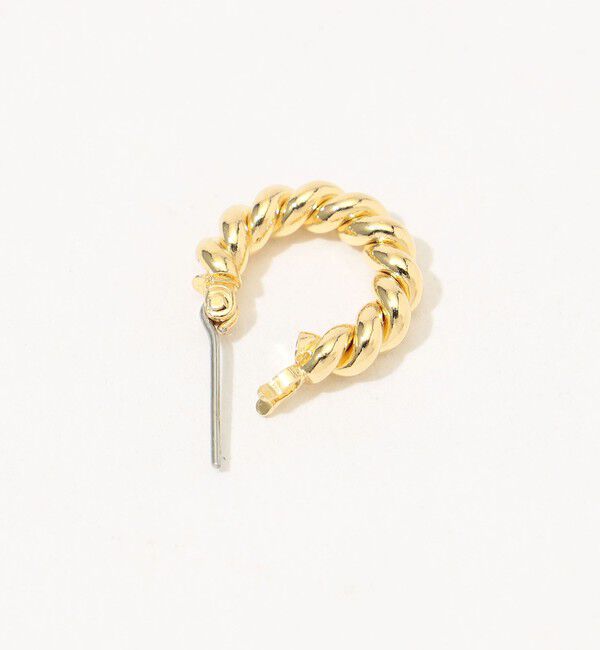 TOMORROWLAND GOODS「LAURA LOMBARDI MINI TWIST HOOPS ピアス」|ピアス|