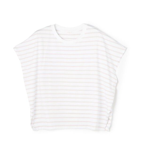 GALERIE VIE「ファインコットン ワイドクルーネックプルオーバー」|Tシャツ・カットソー|14 ホワイト系