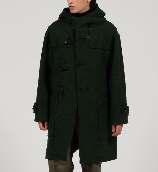TOMORROWLAND MENS「【別注】GLOVERALL MONTY ナッピングウール ダッフルコート」|ダッフルコート|