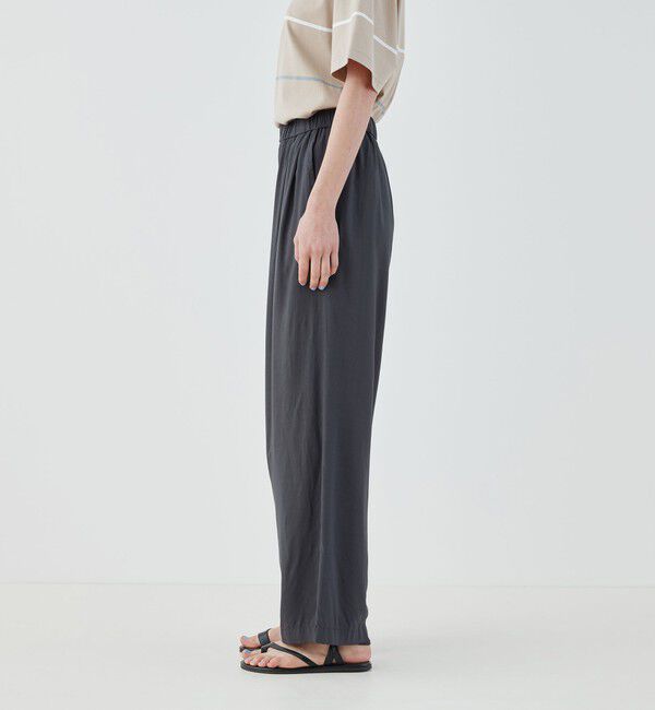 GALERIE VIE「ウォッシャブルレーヨン イージーパンツ」|その他|