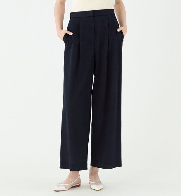 Ballsey「プラッドジャージー タックワイドパンツ」|その他|