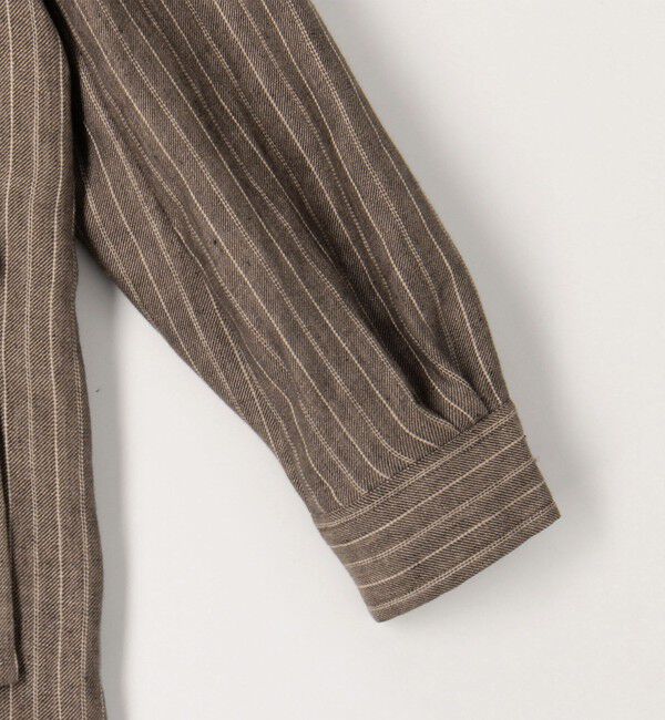 TOMORROWLAND MENS「リネン ダブルポケット シャツジャケット SOLBIATI」|ブルゾン・スタジャン|