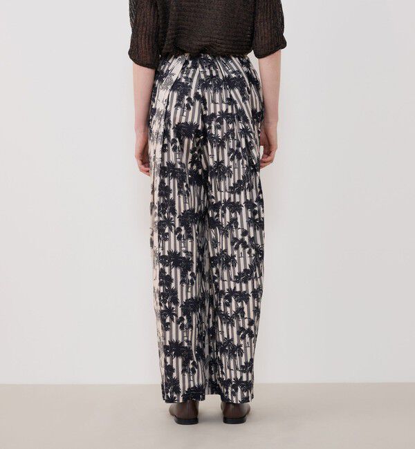 GALERIE VIE「コースタルフローラプリント アシンメトリーパンツ」|その他|