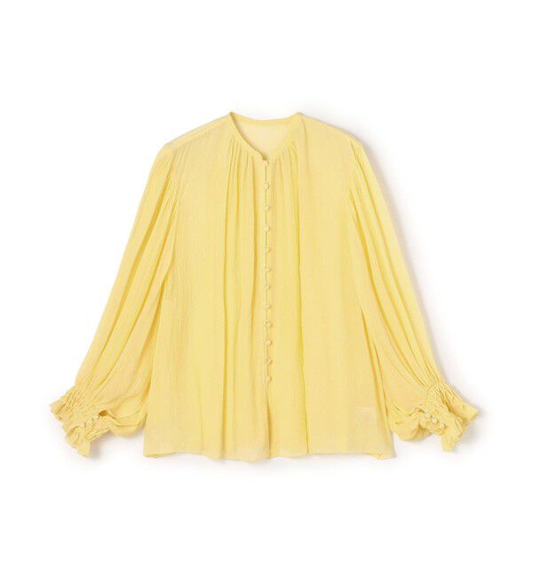 Ballsey「Michelle ボリュームスリーブブラウス」|シャツ・ブラウス|23 イエロー
