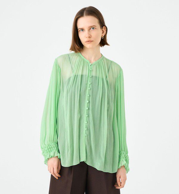 Ballsey「Michelle ボリュームスリーブブラウス」|シャツ・ブラウス|