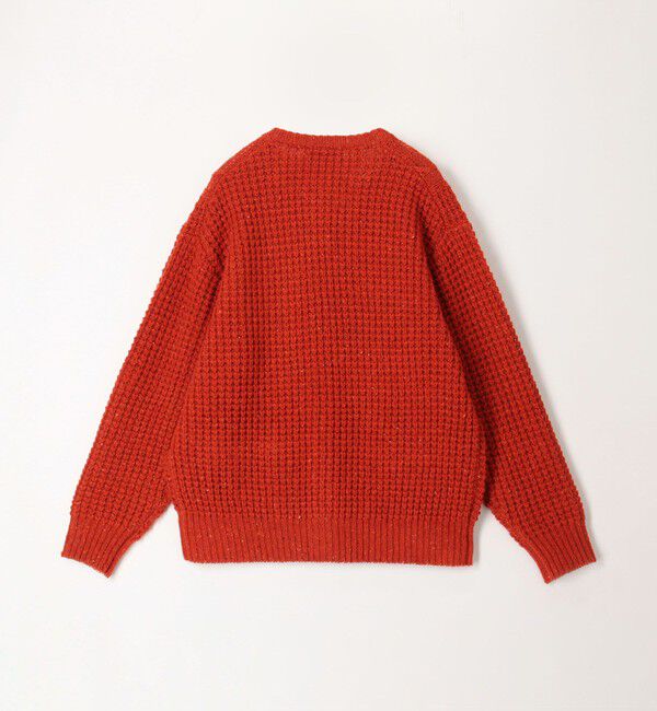 CABaN「ウールネップ ケーブルカーディガン」|ニット・セーター|