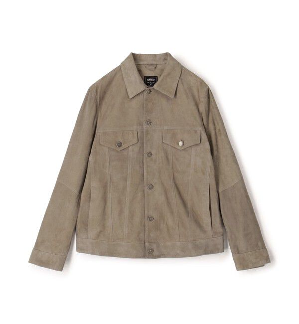 TOMORROWLAND MENS「【別注】EMMETI ラムスエード トラッカージャケット」|ブルゾン・スタジャン|43 ベージュ