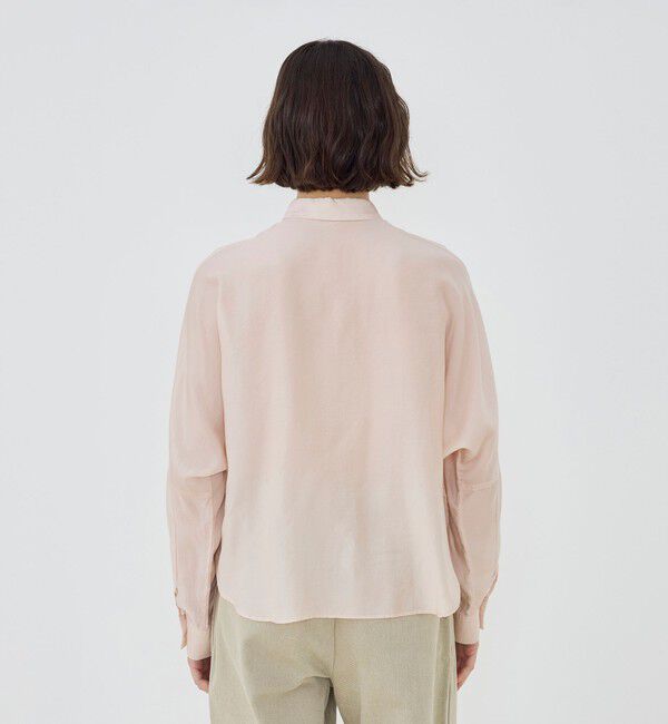 GALERIE VIE「セルロースシルクブロード ドルマンスリーブシャツ」|シャツ・ブラウス|