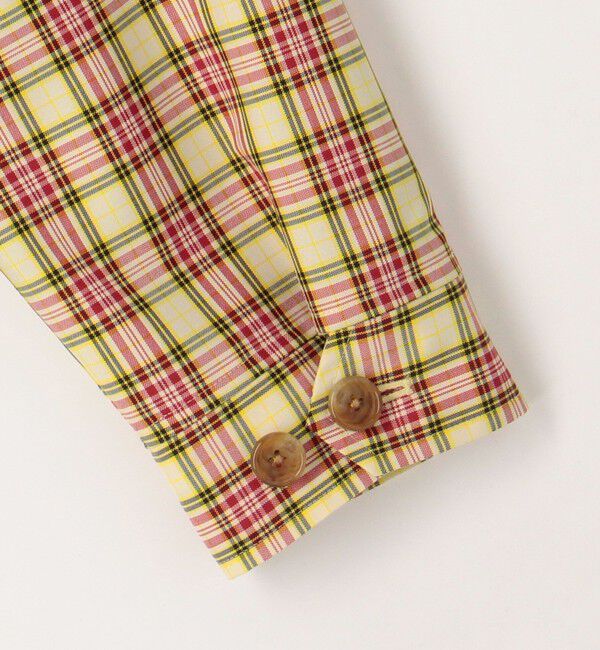 CABaN「ポリエステル チェックダブルジップブルゾン」|ブルゾン・スタジャン|