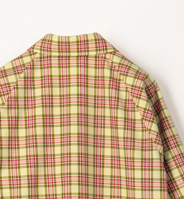 CABaN「ポリエステル チェックダブルジップブルゾン」|ブルゾン・スタジャン|