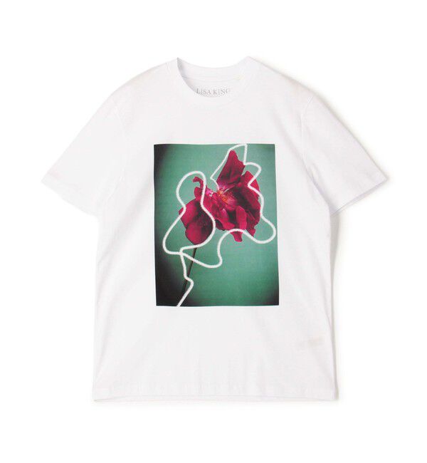 TOMORROWLAND GOODS「【別注】 LISA KING ROSETTA ハーフスリーブプルオーバー」|Tシャツ・カットソー|54 グリーン系