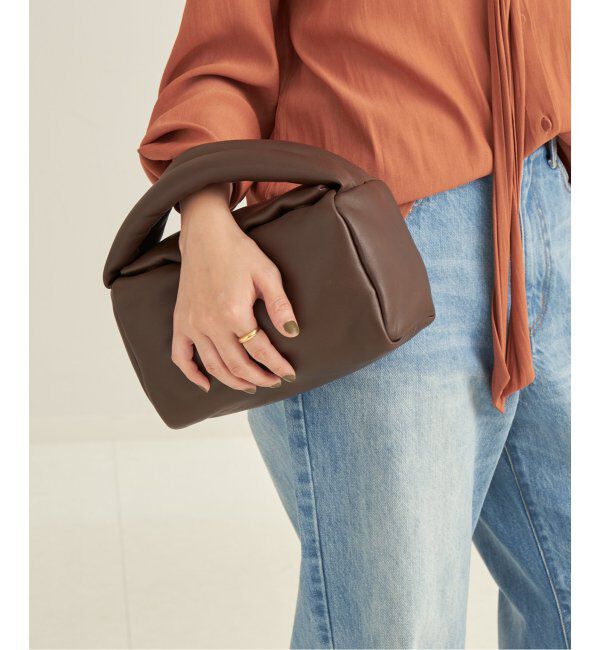 Plage「Bucket Baggage/バケットバゲージ PUFF CUBE MEDIUM バッグ」|ハンドバッグ|