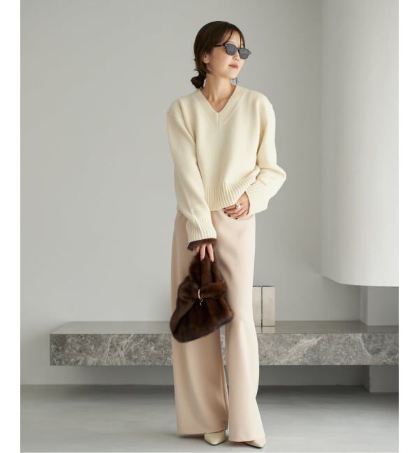 Plage「《一部カラーWEB限定追加》Bias Relax パンツ 8」|その他|