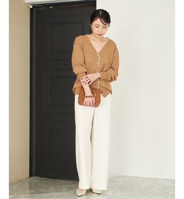 Plage「《一部カラーWEB限定追加》Bias Relax パンツ 8」|その他|