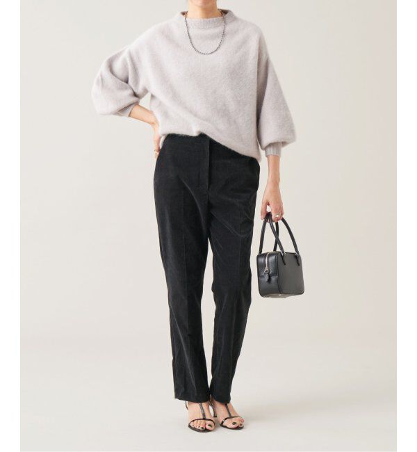 IENA LA BOUCLE「IENA LA BOUCLE ファーニットプルオーバー」|ニット・セーター|