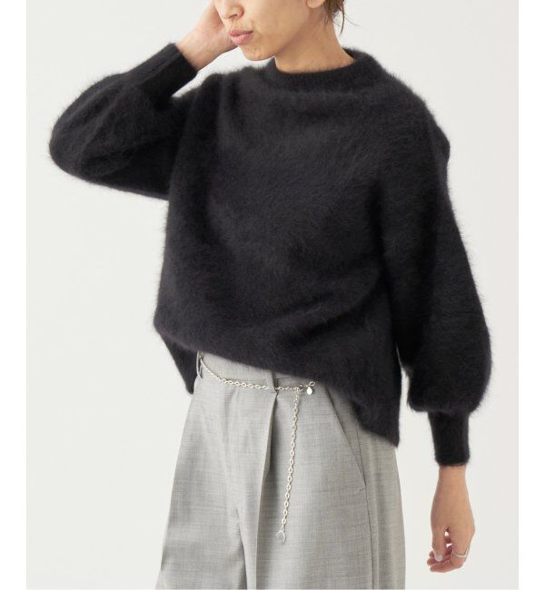 IENA LA BOUCLE「IENA LA BOUCLE ファーニットプルオーバー」|ニット・セーター|