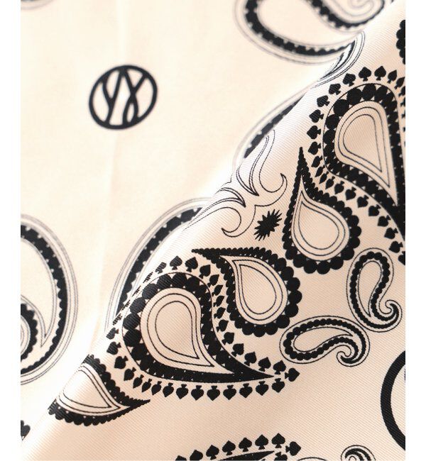 VERMEIL par iena「Le Scarf（レ スカーフ）Paisley 65x65 GRAND PAISLEY SCARF」|バンダナ・スカーフ|