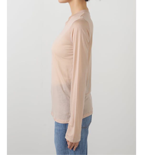 IENA LA BOUCLE「BASERANGE/ベースレンジ LONG SLEEVE Tシャツ TOLSBL-000」|Tシャツ・カットソー|
