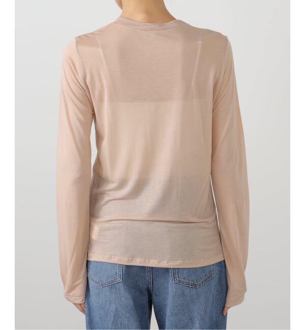 IENA LA BOUCLE「BASERANGE/ベースレンジ LONG SLEEVE Tシャツ TOLSBL-000」|Tシャツ・カットソー|