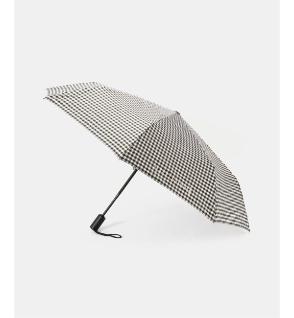 IENA「MACKINTOSH/マッキントッシュ FOLDING UMBRELLA CHECK 傘 A242CL0027UBUM」|傘|ブラック A