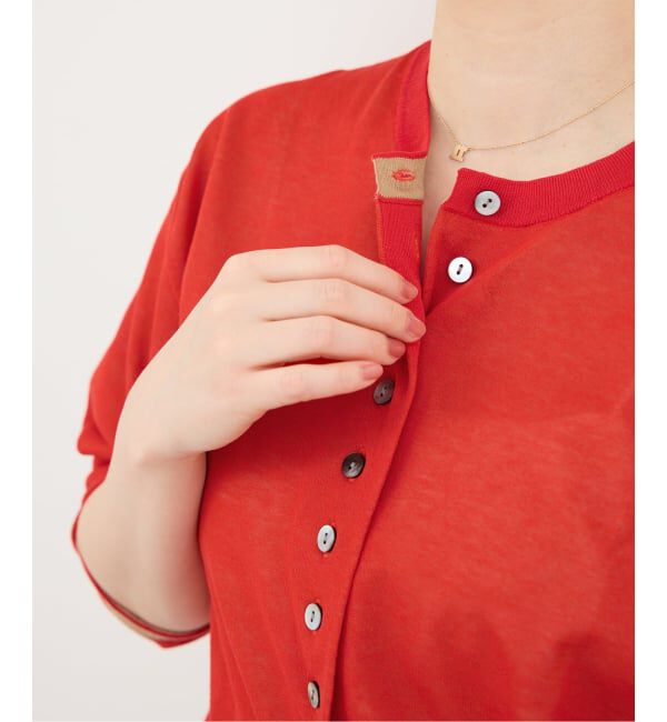 IENA「《予約》ウォッシャブル ダブルレイヤードカーディガン」|カーディガン|