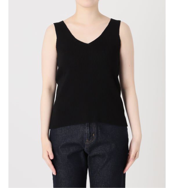 SLOBE IENA「《予約》リブニットタンク」|タンクトップ|