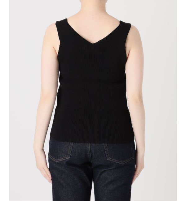 SLOBE IENA「《予約》リブニットタンク」|タンクトップ|