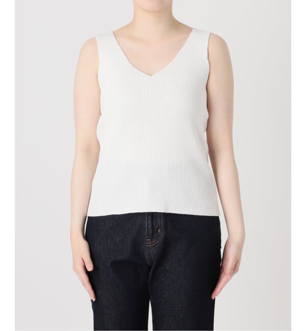 SLOBE IENA「《予約》リブニットタンク」|タンクトップ|