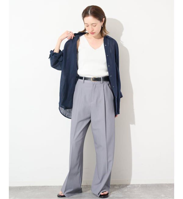 SLOBE IENA「《予約》リブニットタンク」|タンクトップ|