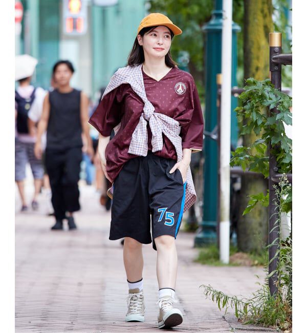 Paris Saint-Germain「【Paris Saint-Germain】75 ナンバリング ナイロンショーツ」|その他|