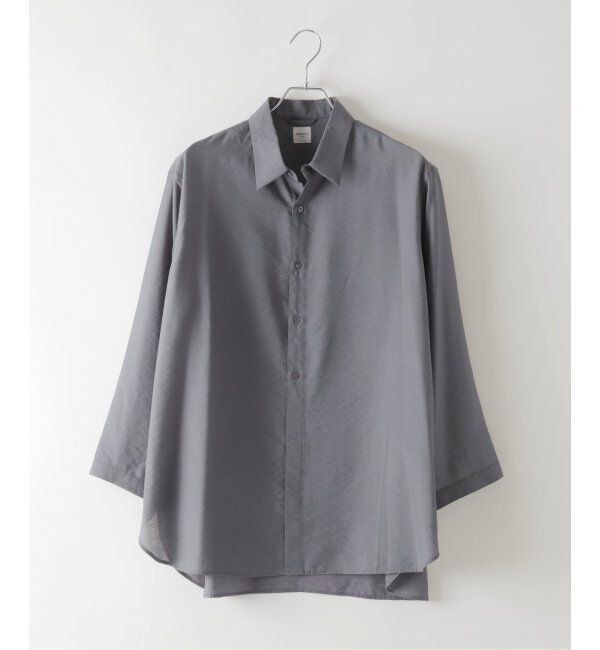 EDIFICE「シアー バンブー 8分袖 レギュラーシャツ」|シャツ・ブラウス|