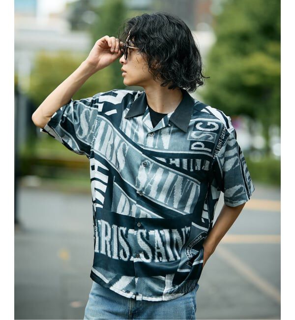 Paris Saint-Germain「【Paris Saint-Germain / パリ・サン＝ジェルマン】 VINTAGE SCARF SHIRT」|シャツ・ブラウス|