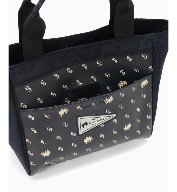 EDIFICE「PUMA x EDIFICE GOLF AOPラウンドトート」|トートバッグ|