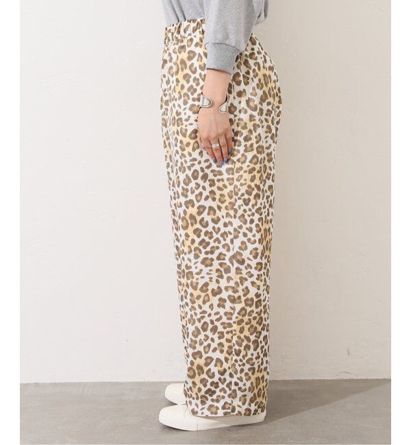 journal standard luxe「バックサテンレオパ イージーパンツ」|その他|