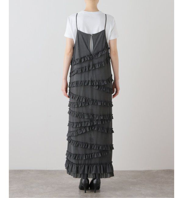 Oriens JOURNAL STANDARD「シアーフリルキャミソールワンピース」|ワンピース|
