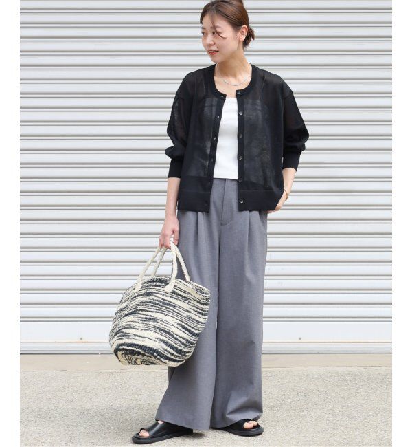 JOURNAL STANDARD relume「《追加3》ウォッシャブルクロップドカーディガン」|カーディガン|