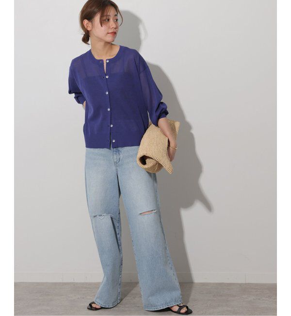 JOURNAL STANDARD relume「《追加3》ウォッシャブルクロップドカーディガン」|カーディガン|