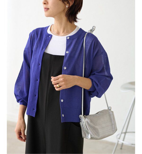 JOURNAL STANDARD relume「《追加3》ウォッシャブルクロップドカーディガン」|カーディガン|