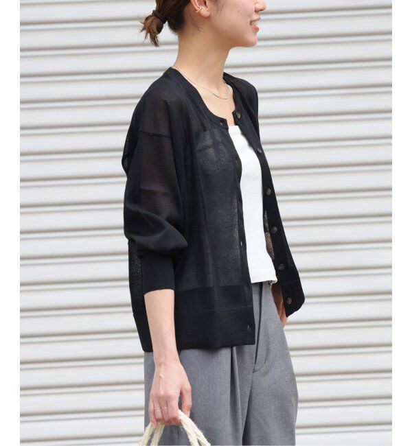 JOURNAL STANDARD relume「《追加3》ウォッシャブルクロップドカーディガン」|カーディガン|