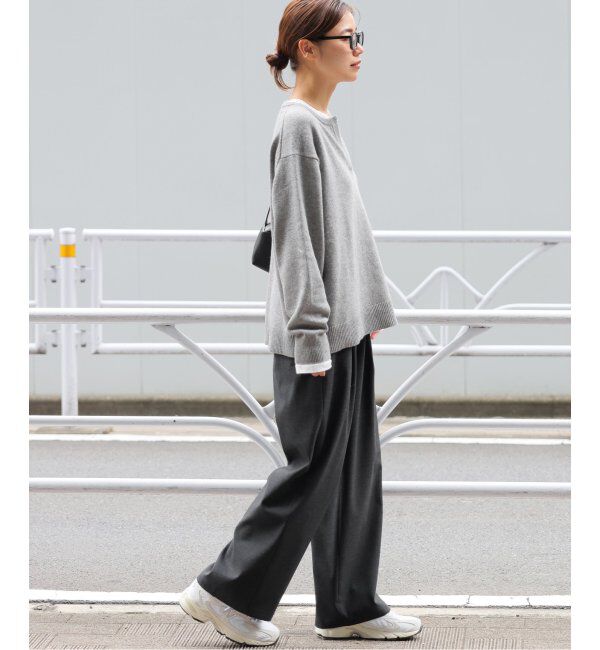 JOURNAL STANDARD relume「ストレッチブラッシュタックパンツ」|スラックス|