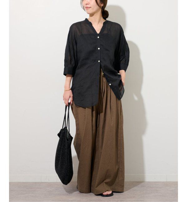 JOURNAL STANDARD relume「ラミーギャザースリーブブラウス」|シャツ・ブラウス|