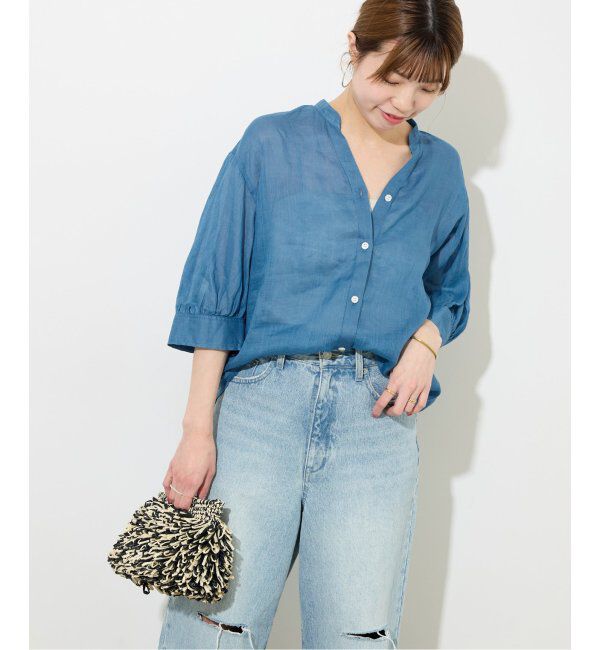 JOURNAL STANDARD relume「ラミーギャザースリーブブラウス」|シャツ・ブラウス|