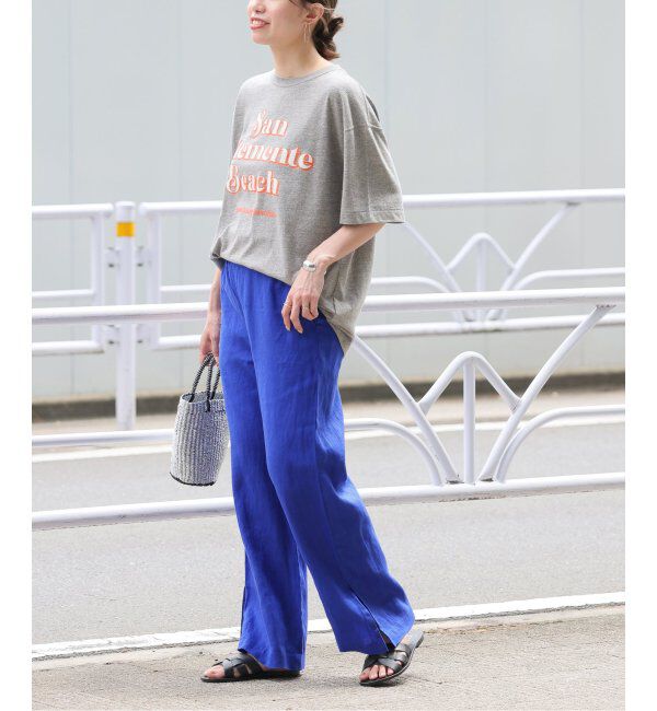 JOURNAL STANDARD relume「《WEB限定追加3》麻スリットイージーパンツ」|その他|