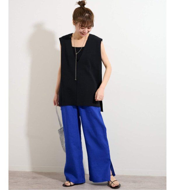 JOURNAL STANDARD relume「《WEB限定追加3》麻スリットイージーパンツ」|その他|