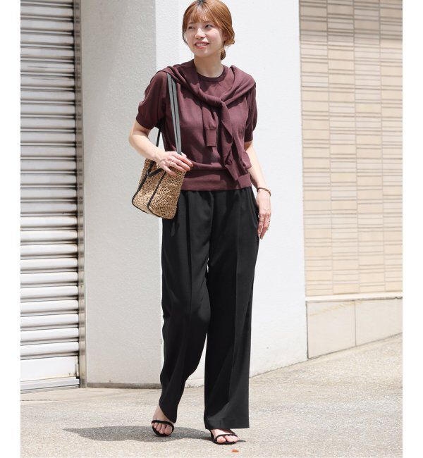 JOURNAL STANDARD relume「OXストレッチギャザータックパンツ」|その他|