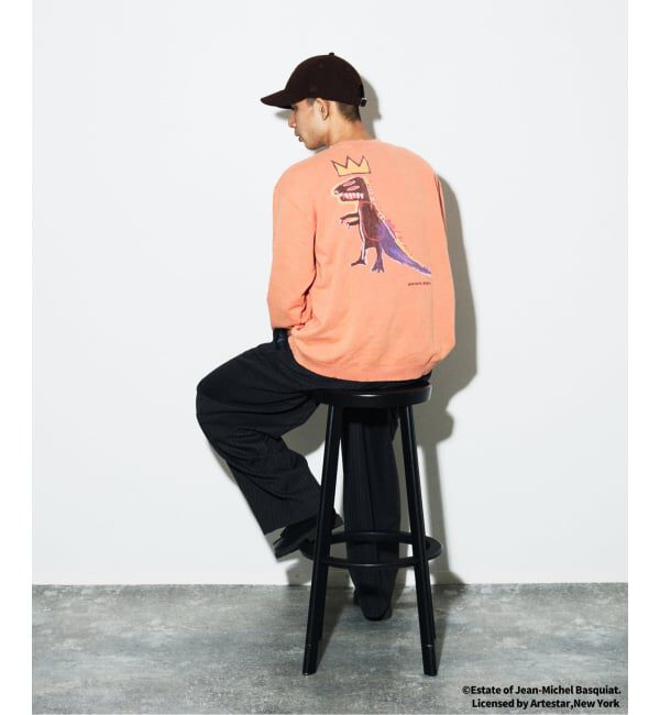 JOURNAL STANDARD「Jean-Michel Basquiat / ジャン＝ミシェル・バスキア プリント スウェット」|スウェット・ジャージ|