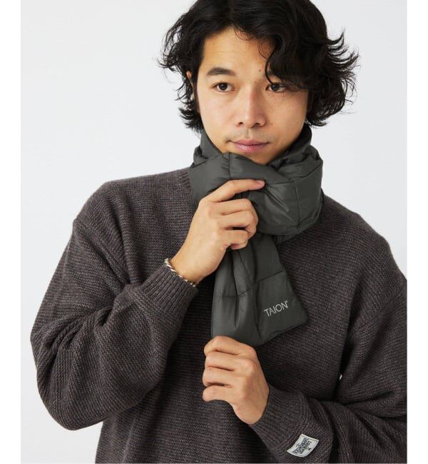 JOURNAL STANDARD relume「TAION / タイオン ベーシック ダウンマフラー TAION-201A」|マフラー|グレー