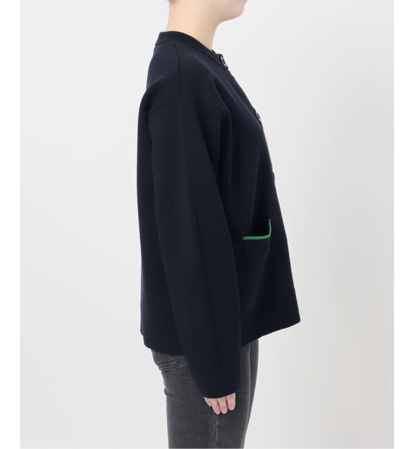 JOURNAL STANDARD relume「《WEB限定追加2》ダブルニットコントラストカーディガン」|カーディガン|