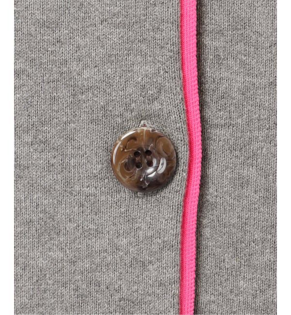 JOURNAL STANDARD relume「《WEB限定追加2》ダブルニットコントラストカーディガン」|カーディガン|